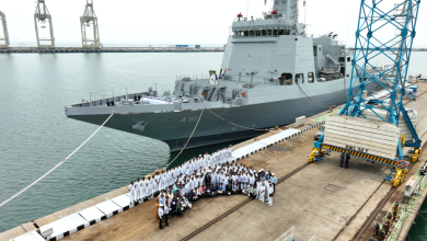 Photo of Indian Navy Accepts First Samarthak Multi-Purpose Vessel From L&T