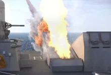 Photo of BAE Systems test-fires new deck launcher for U.S. Navy