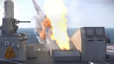 Photo of BAE Systems test-fires new deck launcher for U.S. Navy