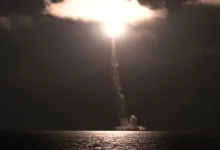 Photo of Russia test-fires Bulava from one of its newest missile submarines
