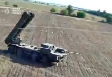 Photo of Ukraine hits Russian heavy rocket launcher near Black Sea coast