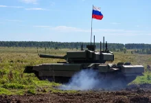 Photo of Russia shows Shturm robotic tank system in big exercise