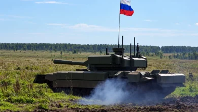 Photo of Russia shows Shturm robotic tank system in big exercise