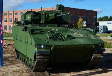 Photo of Latvian army takes delivery of first Hunter fighting vehicle