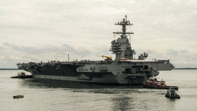 Photo of US Navy’s John F. Kennedy Aircraft Carrier Reaches Preliminary Acceptance