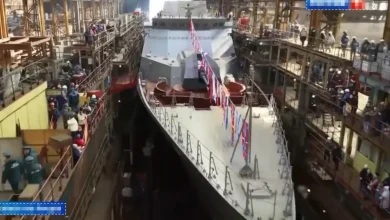 Photo of Russia launches new stealth corvette Grozny